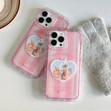 Boogzel Apparel Cutie Bunny iPhone Case, view 3