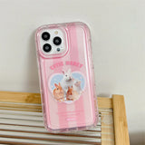 Boogzel Apparel Cutie Bunny iPhone Case, view 5