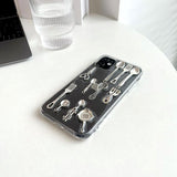 Boogzel Apparel Cutlery Set iPhone Case, view 2