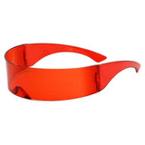 Boogzel Apparel Cyber Aesthetic Mask Sunglasses, view 3
