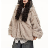 Boogzel Apparel Cyber Angel Reversible Bomber Jacket, view 2