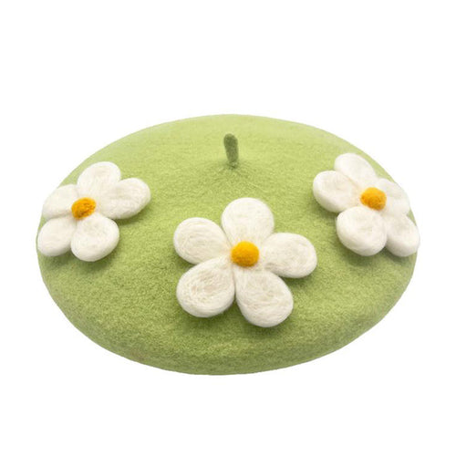 Boogzel Apparel Daisy Crochet Beret