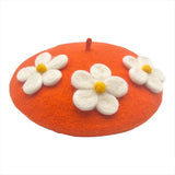 Boogzel Apparel Daisy Crochet Beret, view 4