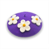 Boogzel Apparel Daisy Crochet Beret, view 6