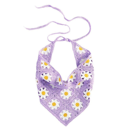 Boogzel Apparel Daisy Сrochet Hair Scarf