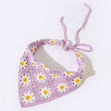 Boogzel Apparel Daisy Сrochet Hair Scarf, view 5