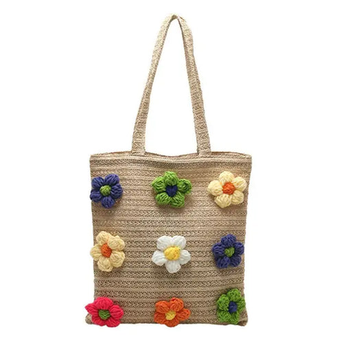 Boogzel Apparel Daisy Crochet Tote Bag