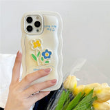 Boogzel Apparel Daisy Flower iPhone Case, view 2