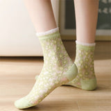 Boogzel Apparel Daisy Frilly Socks, view 6