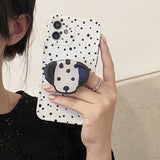 Boogzel Apparel Dalmatian iPhone Case, view 4
