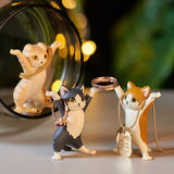 Boogzel Apparel Dance Cat Airpod Holder, view 6