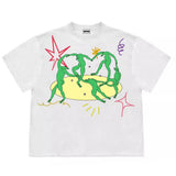 Boogzel Apparel Dancing Aliens Graphic T-Shirt, view 2