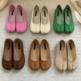 Boogzel Apparel Dancing Life Tabi Ballet Flats, view 5