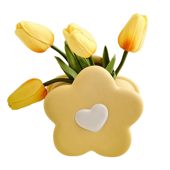Boogzel Apparel Danish Pastel Ceramic Flower Vase