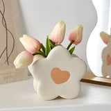 Boogzel Apparel Danish Pastel Ceramic Flower Vase, view 5