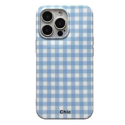 Boogzel Apparel Danish Pastel Checkered IPhone Case