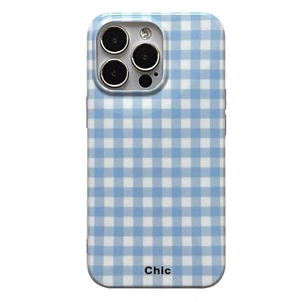Boogzel Apparel Danish Pastel Checkered IPhone Case