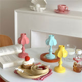 Boogzel Apparel Danish Pastel Lotus Desk Lamp, view 3
