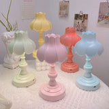 Boogzel Apparel Danish Pastel Lotus Desk Lamp, view 4