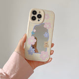 Boogzel Apparel Danish Pastel Flower iPhone Case, view 2
