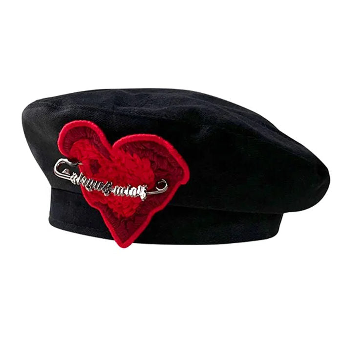 Boogzel Apparel French Kiss Heart Beret