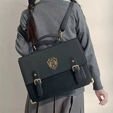 Boogzel Apparel Dark Academia Messenger Bag, view 3