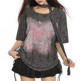 Boogzel Apparel Dark Fairy Lounge Shirt, view 5