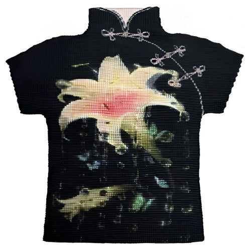 Boogzel Apparel Dark Lily Graphic T-Shirt