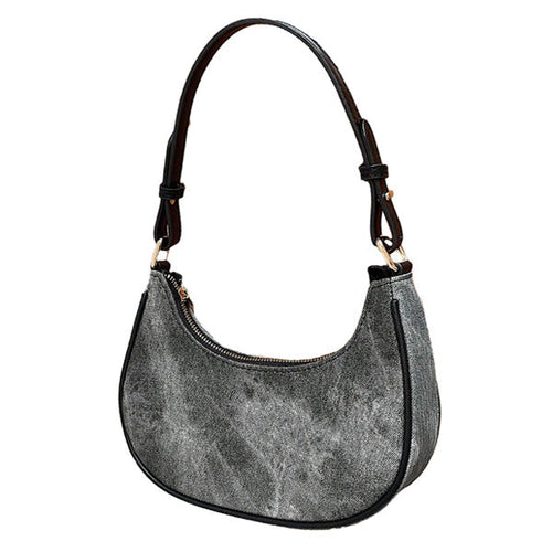 Boogzel Apparel Dark Washed Hobo Bag