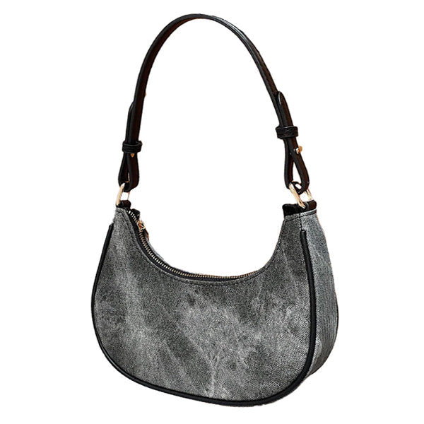 Boogzel Apparel Dark Washed Hobo Bag