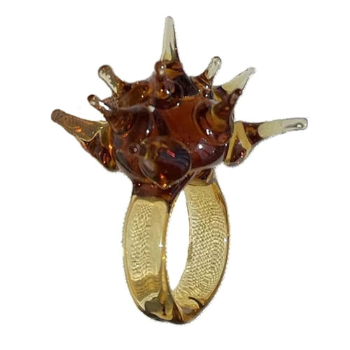 Boogzel Apparel Deep Sea Aesthetic Spiky Ring