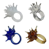 Boogzel Apparel Deep Sea Aesthetic Spiky Ring, view 5
