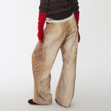 Boogzel Apparel Deer Print Wide Leg Jeans, view 3