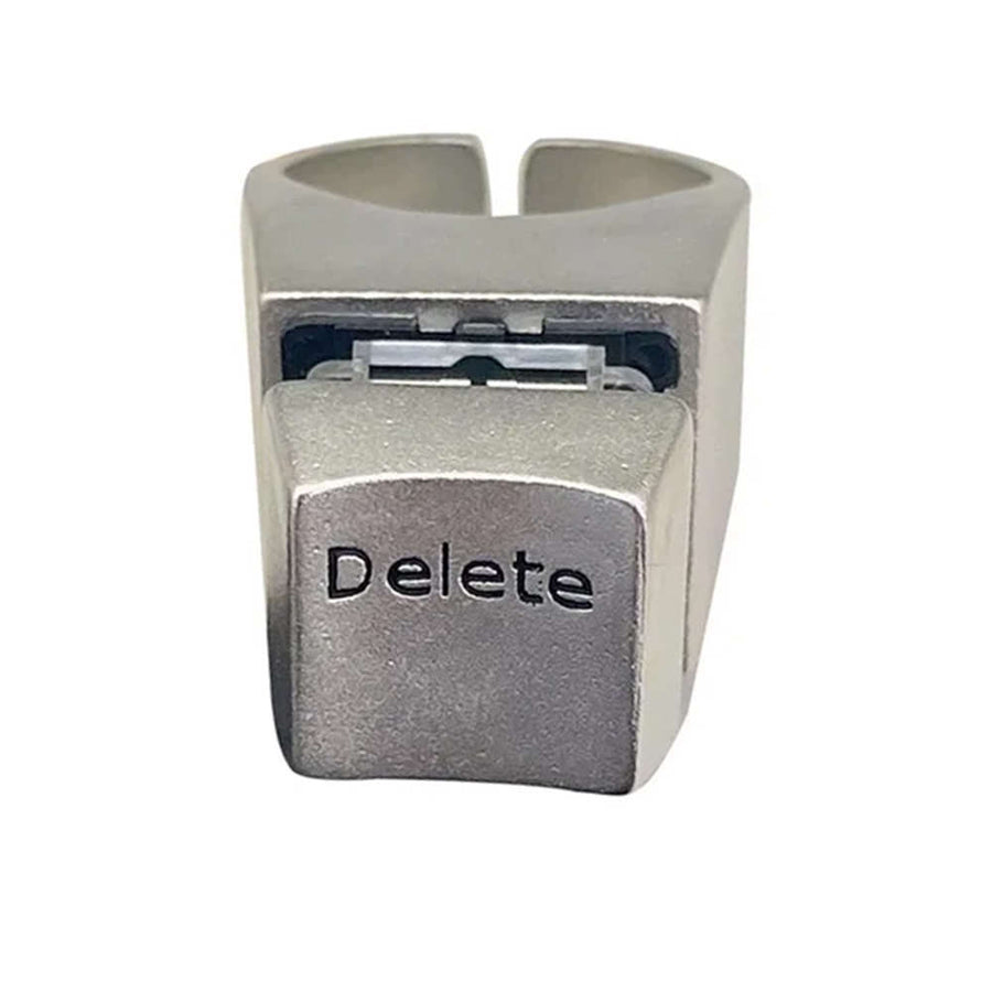 Boogzel Apparel Delete Chunky Ring