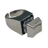 Boogzel Apparel Delete Chunky Ring, view 2