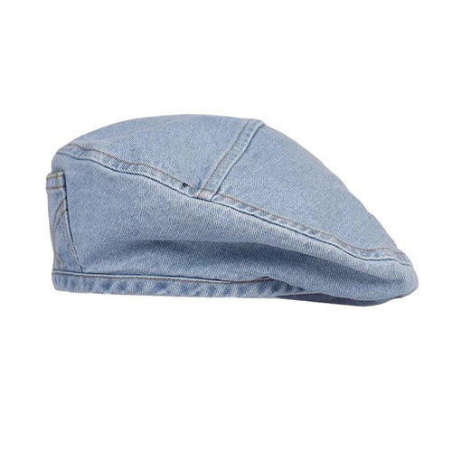 Boogzel Apparel Denim Beret Hat