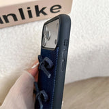 Boogzel Apparel Denim Bow iPhone Case, view 5