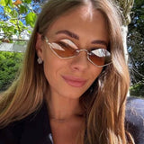 Boogzel Apparel Diamond-Shaped Sunglasses, view 5