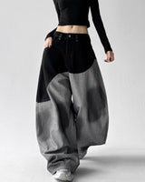 Boogzel Apparel Distorted Mood Wide Leg Jeans, view 5