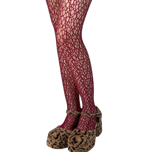 Boogzel Apparel Diva Aesthetic Mesh Tights
