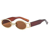 Boogzel Apparel Diva Diary Oval Sunglasses, view 2