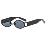 Boogzel Apparel Diva Diary Oval Sunglasses, view 4