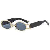 Boogzel Apparel Diva Diary Oval Sunglasses, view 6