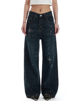 Boogzel Apparel Diva Diary Rhinestone Star Jeans, view 5