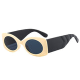 Boogzel Apparel Diva Oval Sunglasses, view 6
