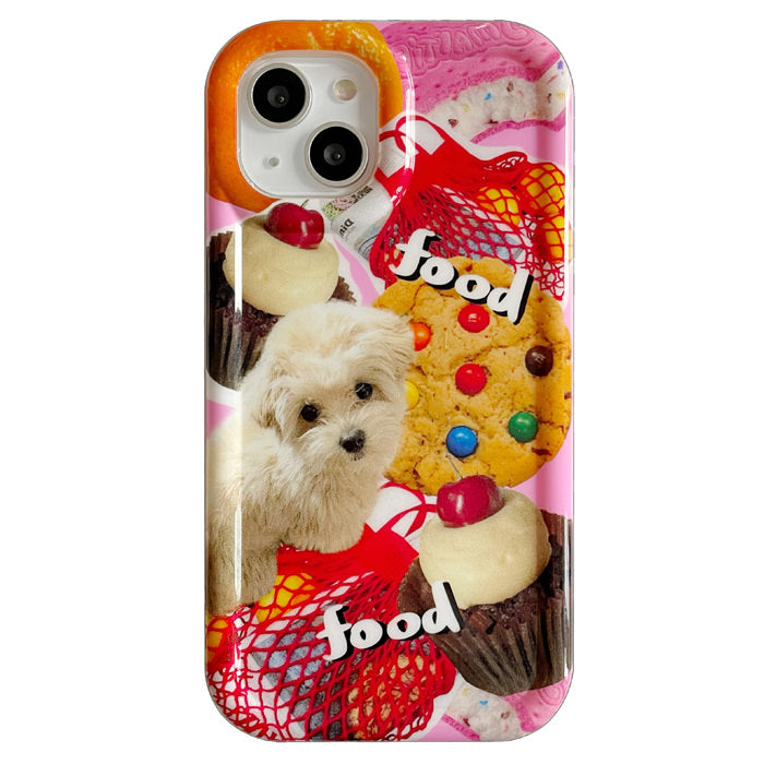 Boogzel Apparel Dog & Desserts iPhone Case