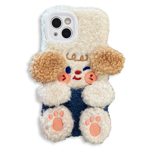 Boogzel Apparel Dog Fuzzy iPhone Case