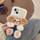 Boogzel Apparel Dog Fuzzy iPhone Case, view 2