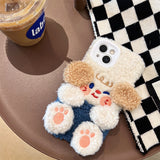 Boogzel Apparel Dog Fuzzy iPhone Case, view 3