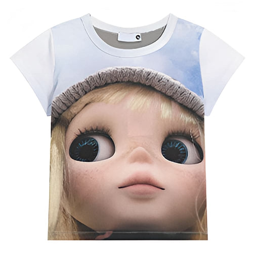 Boogzel Apparel Doll Face Print T-Shirt